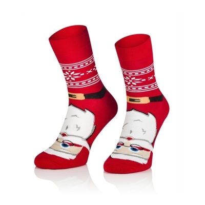 Intenso vysoké veselé ponožky Merry Santa Claus